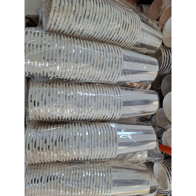 Set vasos x 30 unidades 