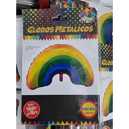 Globo metalizado arcoiris 