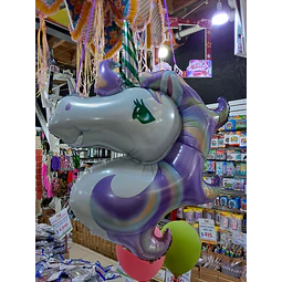 Globo metalizado de unicornio 