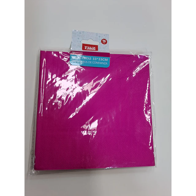 Servilletas de colores de 16 unidades
