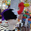 Gorro pavo real 