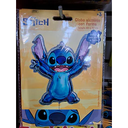 Stitch globo metálico 