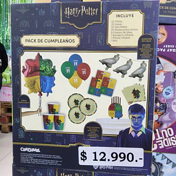 Harry Potter pack de cumpleaños para 20 personas