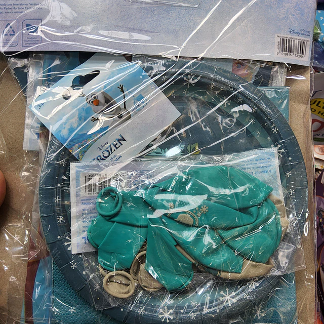Frozen pack de cumpleaños para 10 personas
