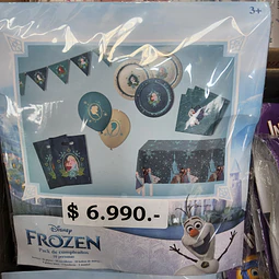Frozen pack de cumpleaños para 10 personas