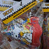 Snoopy gorros invitados x 6 unidades 