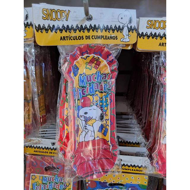 Snoopy completos x 6 unidades 