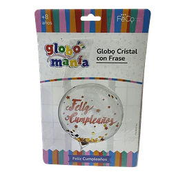 GLOBO BURBUJA X UNIDAD GLOBOMANIA