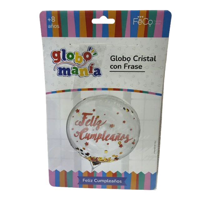 GLOBO BURBUJA X UNIDAD GLOBOMANIA