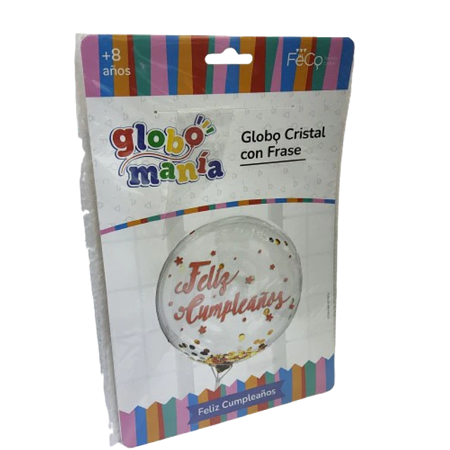 GLOBO BURBUJA X UNIDAD GLOBOMANIA