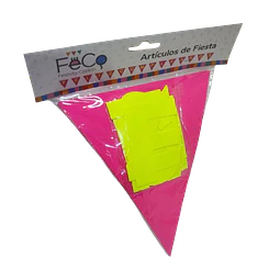 BANDERIN FC FLUOR TRIANGULAR