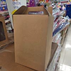 CAJA CON VENTANA KRAFT X UNIDAD