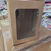 CAJA CON VENTANA KRAFT X UNIDAD