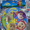 SET PLATOS TELE TUBBIES X 6 UNIDADES