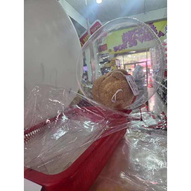 GLOBO PLASTICO PARA ENGLOBAR X UNIDAD