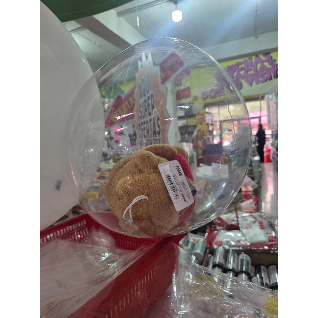GLOBO PLASTICO PARA ENGLOBAR X UNIDAD