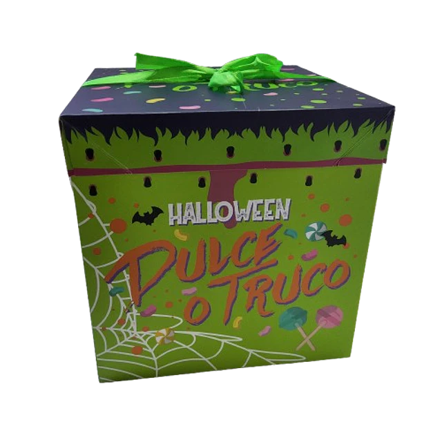 CAJA REGALO HALLOWEEN  22X22X22