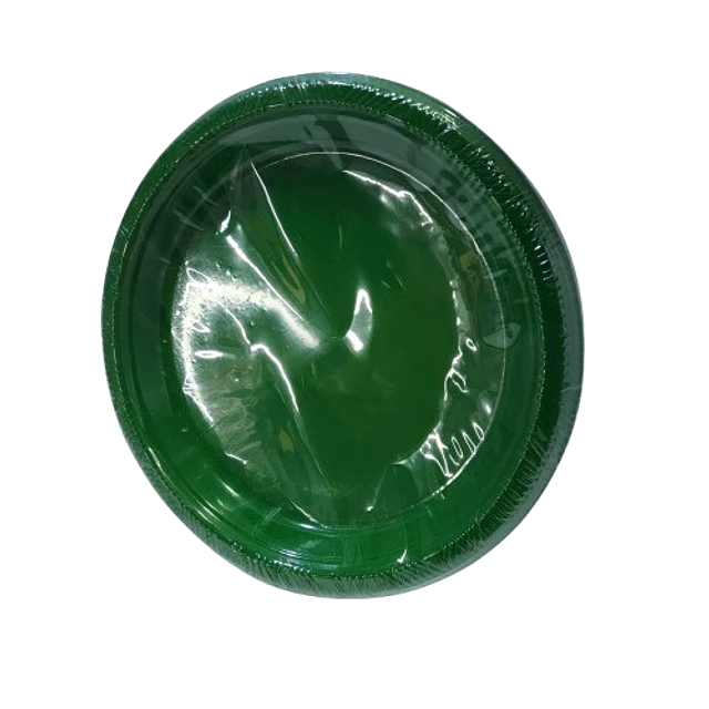 PLATO REDONDO 7 PULGADAS BLINGIN PLASTICO  X 10 UNIDADES
