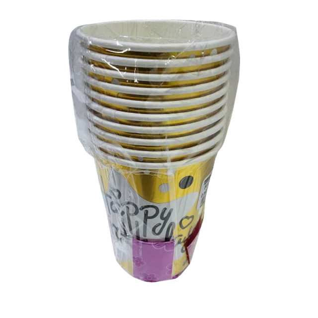 SET vasos VARIOS DISEÑOS  X 10 UNIDADES