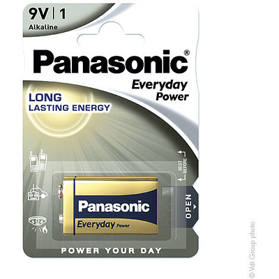 Panasonic Everyday Power 6LR61 9V 680mAh