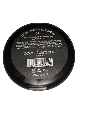 ROCCOBAROCO MAXI DESERT BRONZING POWDER N.021 Terra Compatta Effetto Abbronzante maxi-formato 35G