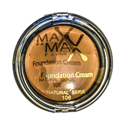 MAX FACTOR FOUNDATION CREAM NATURAL BEIGE N.106 10G   ANNO 2020