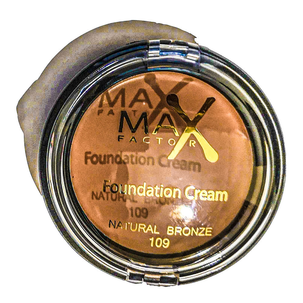 MAX FACTOR FOUNDATION CREAM NATURAL BRONZE N.109 10G   ANNO 2020