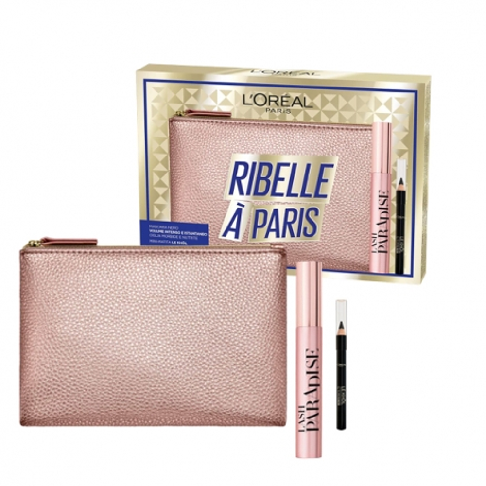 L'OREAL PARIS Kit Mascara Lash Paradise Ribelle à Paris