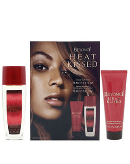 Beyoncé Heat Kissed Gift Set 75ml Deodorant Spray + 75ml Body Lotion