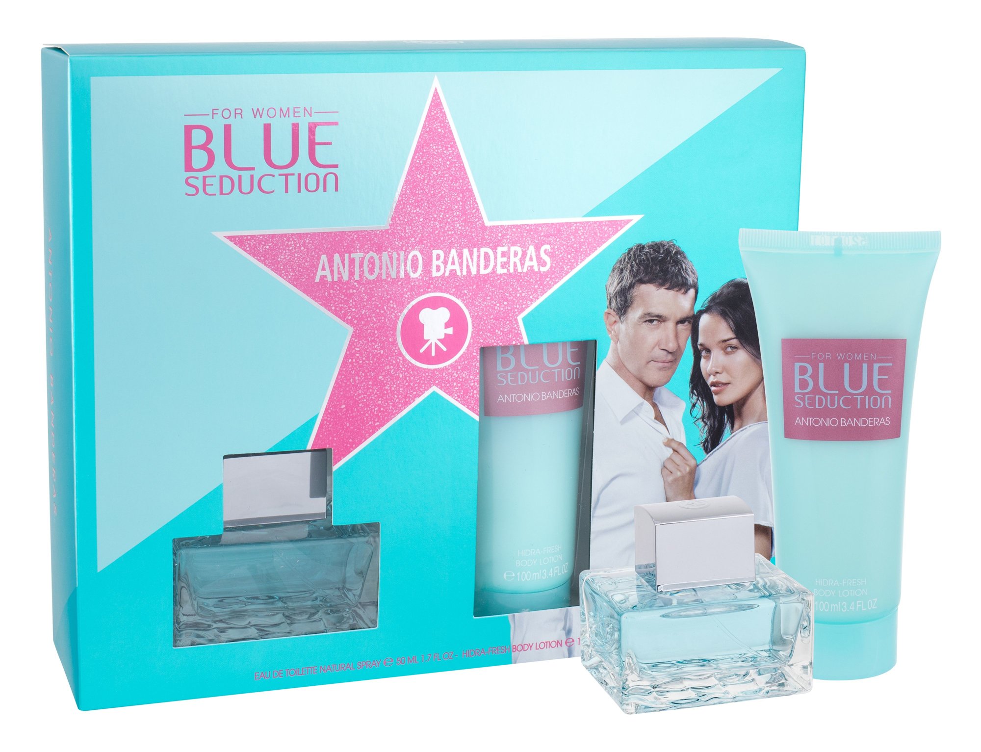 Antonio Banderas Blue Seduction for Women Confezione Regalo 50ml EDT + 100ml Lozione Corpo