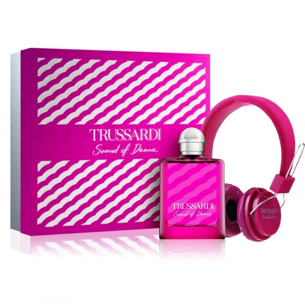 Trussardi Sound of Donna Eau de Parfum 50ml + Cuffie COFANETTO