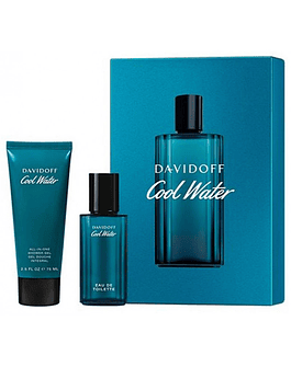  DAVIDOFF COOL WATER EDT 40ML + GEL DOCCIA 75ML COFANETTO