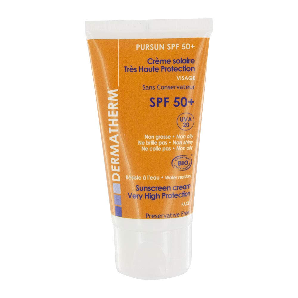 Dermatherm - Crema solare ad altissima protezione, “Pursun SPF50+”, da 50 ml