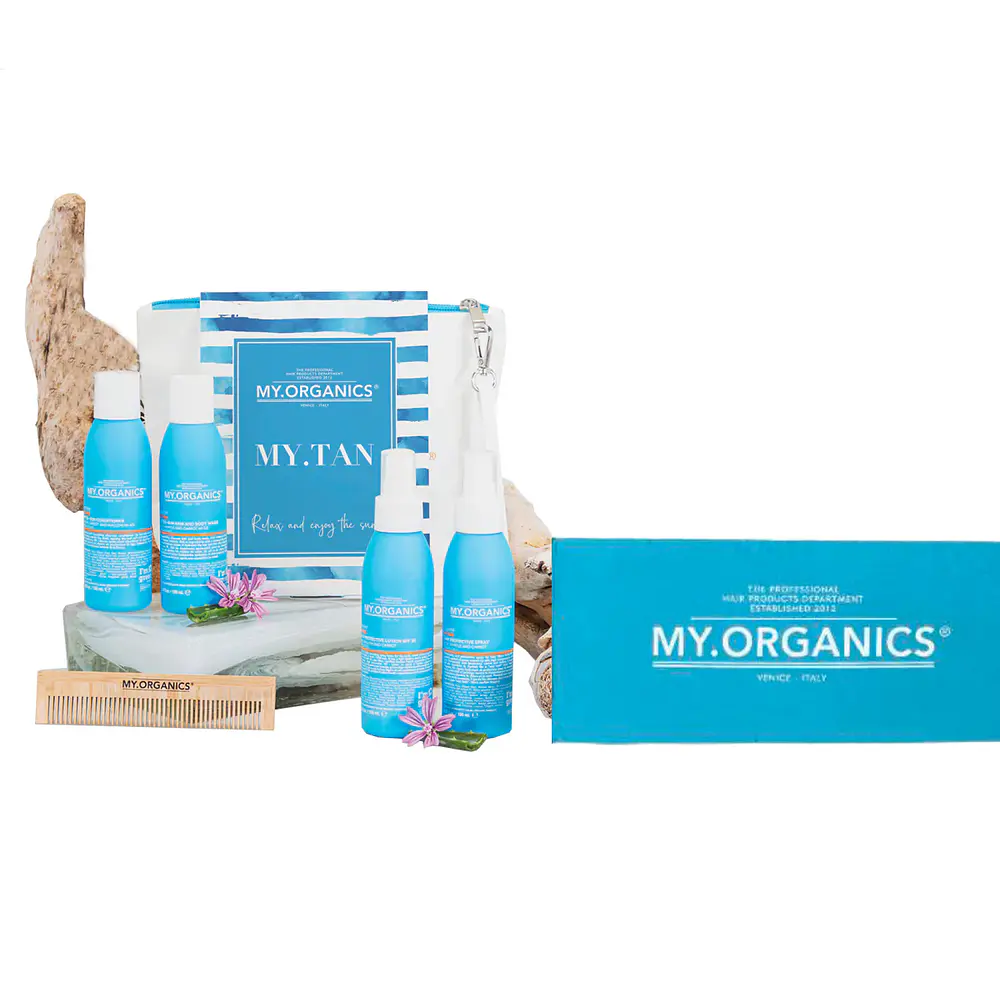 MY.ORGANICS MY.TAN KIT Travel BLU