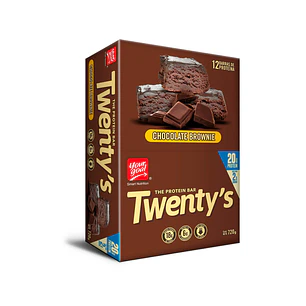 Your Goal Twentys Chocolate Brownie (Caja 12 Barritas)