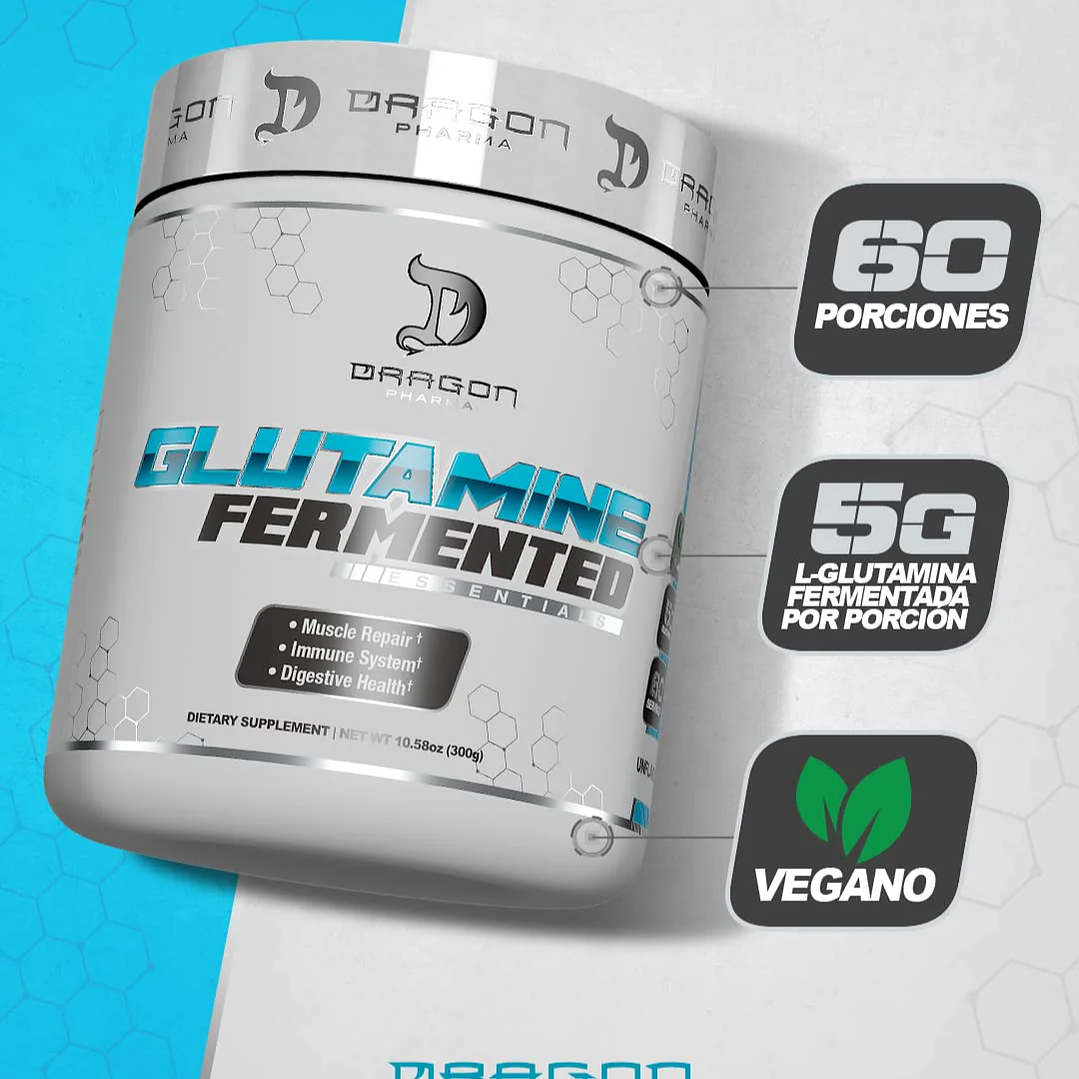 Glutamina Dragon Pharma 300gr 2