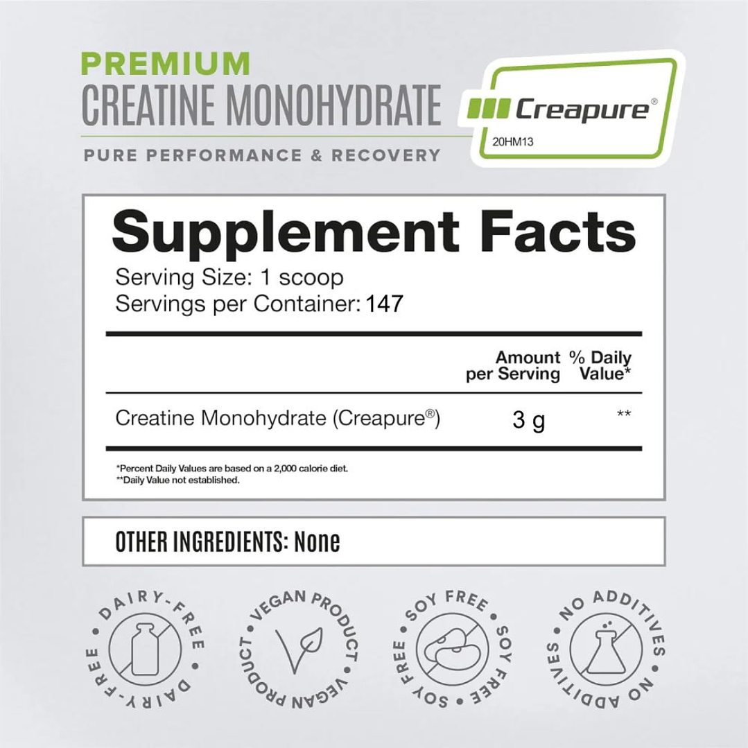 Creatina Creapure 500gr Dymatize 3