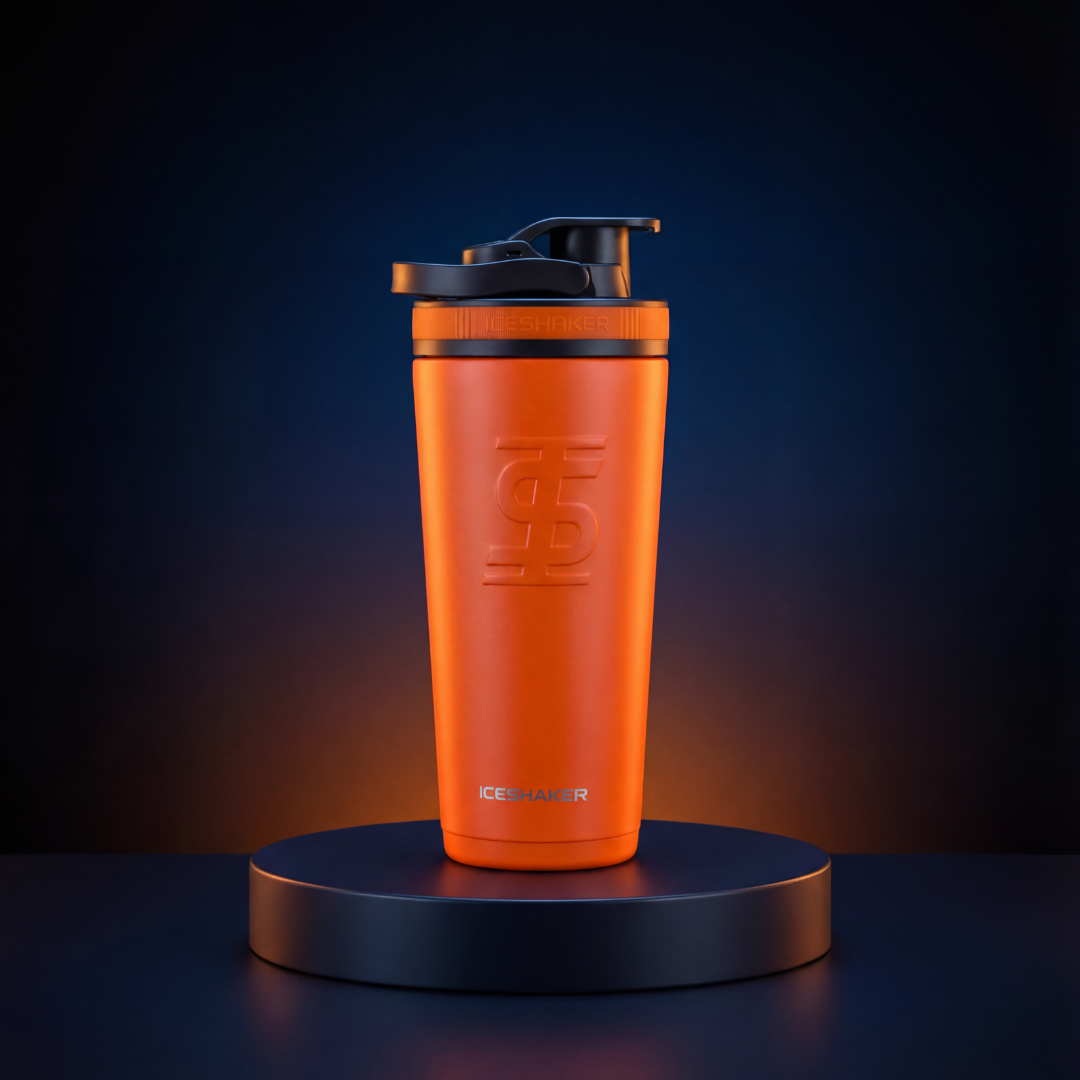 Iceshaker Termo Shaker 768ml Banda Naranja