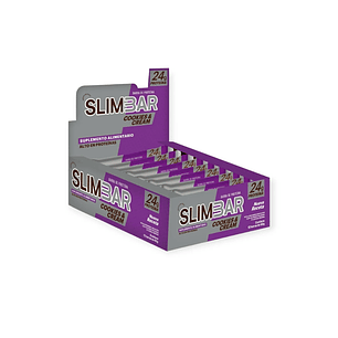 Barritas Slimbar Cookies & Cream 60gr - 12 unidades