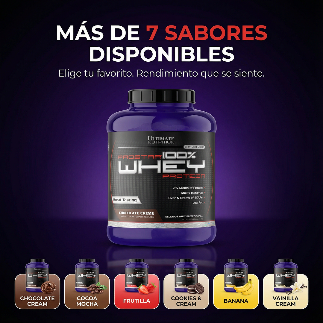Proteína Prostar 100% Whey 5lb 3