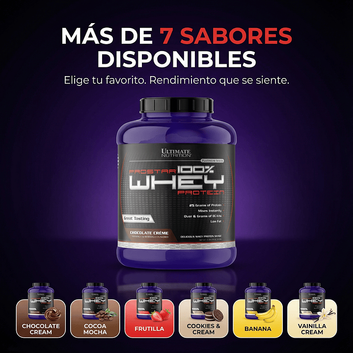 Proteína Prostar 100% Whey 5lb 3