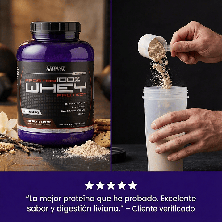 Proteína Prostar 100% Whey 5lb 4