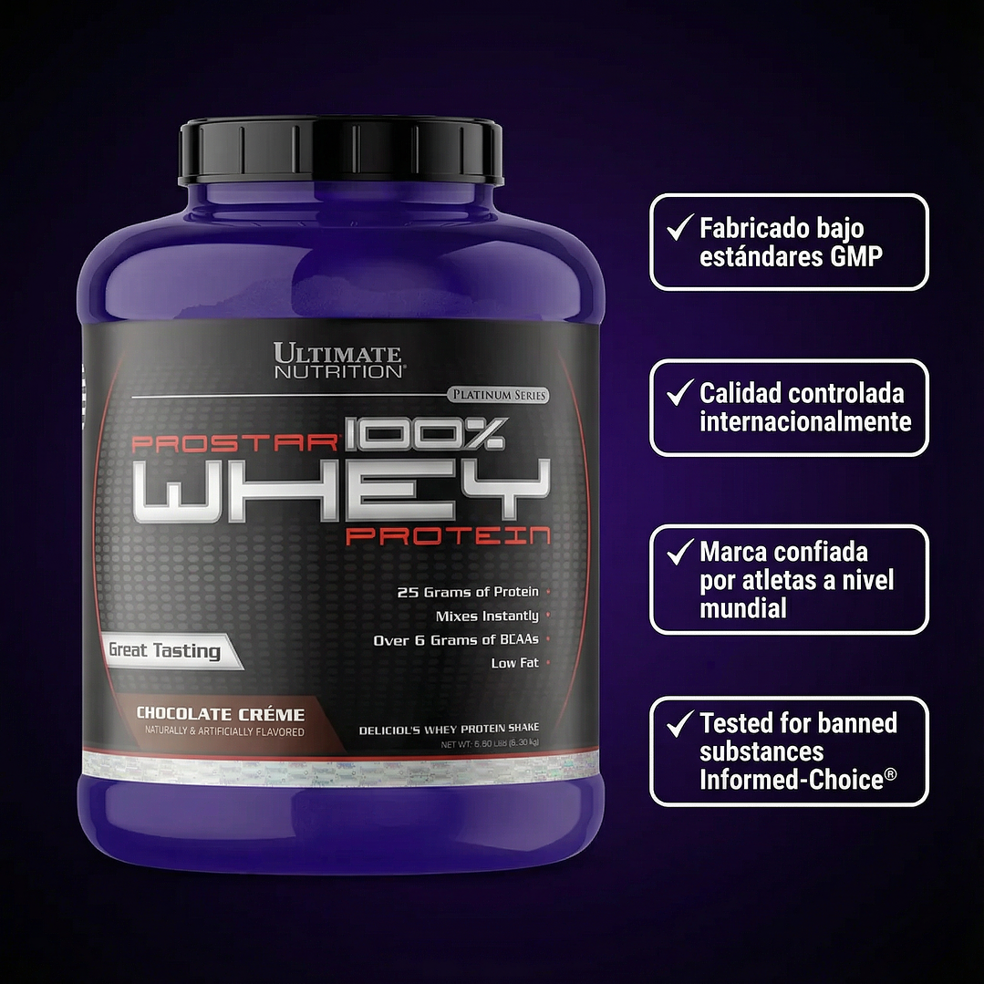 Proteína Prostar 100% Whey 5lb 5