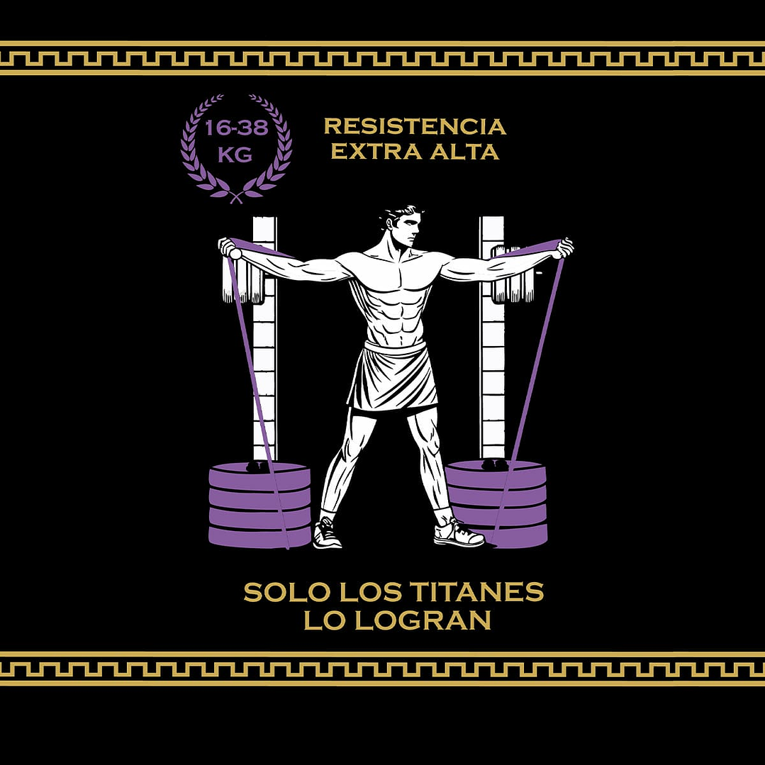 Bandas Elásticas TitanFIT 3