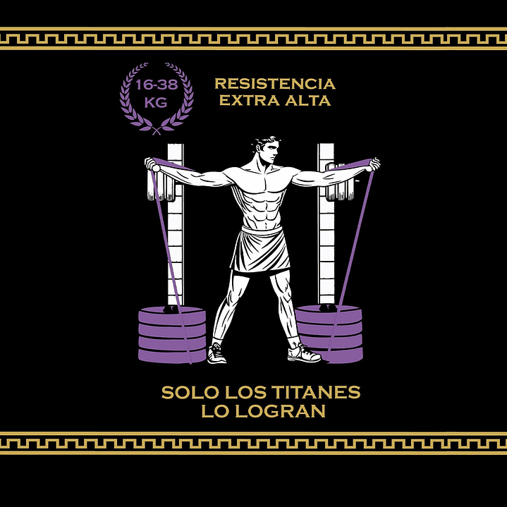 Bandas Elásticas TitanFIT 3