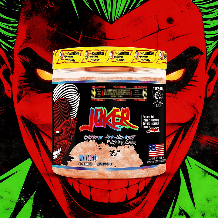 [TERROR LABZ] JOKER EXTREME PRE WORKOUT MANGO 1