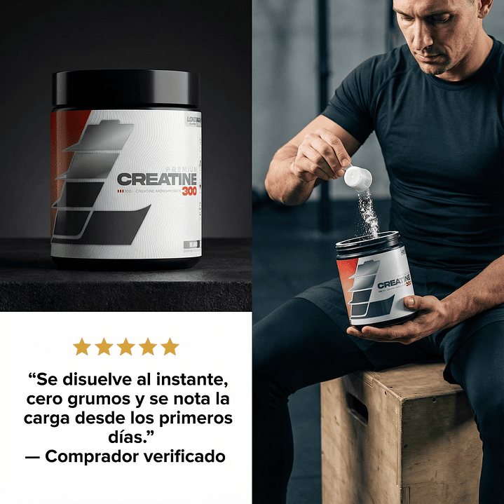 Creatina Monohidratada Loading UP 300grs 4