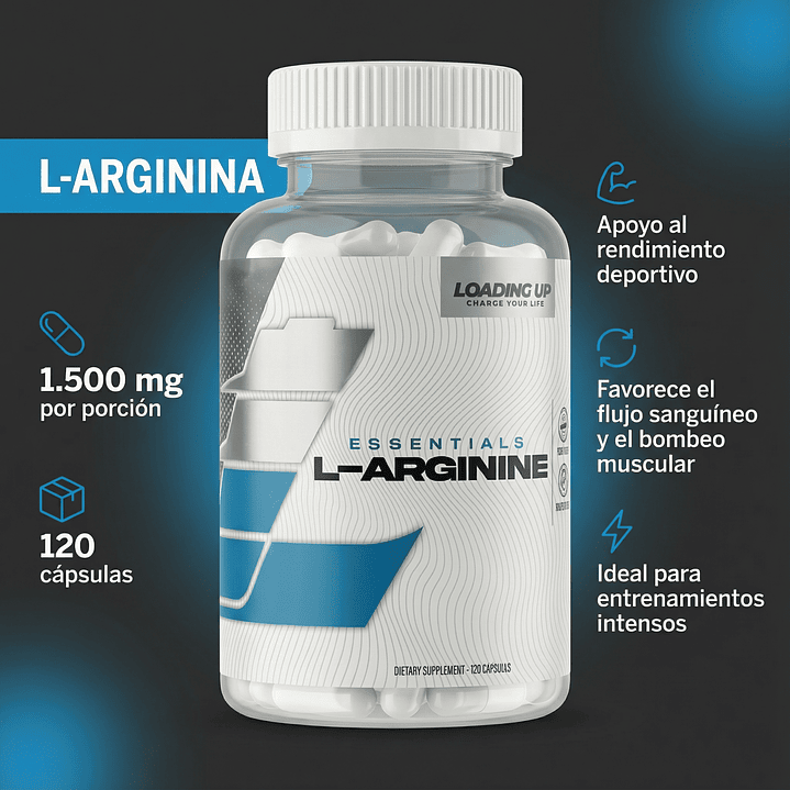 [LOADING UP] L-ARGININA (120 CAPS) 2