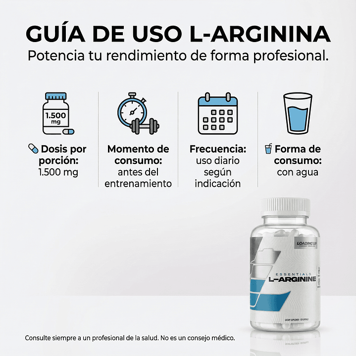 [LOADING UP] L-ARGININA (120 CAPS) 3