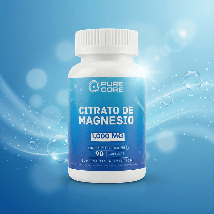 Citrato de Magnesio Pure Core (90 CAPS) 1